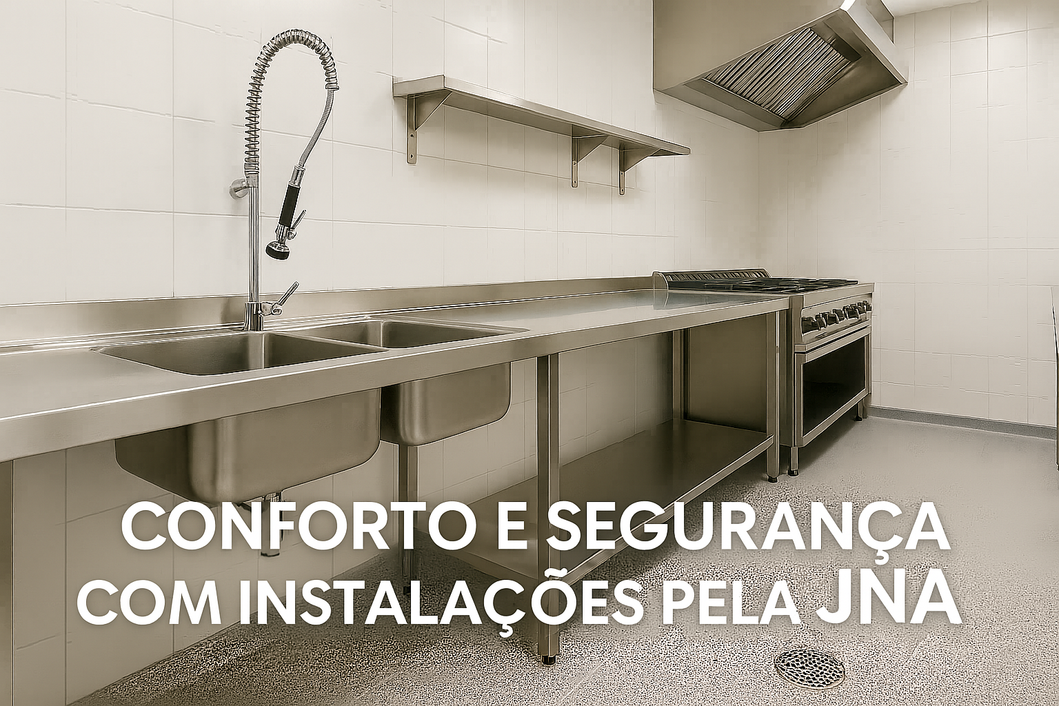 Manutenção Hidráulica em Cozinhas Comerciais