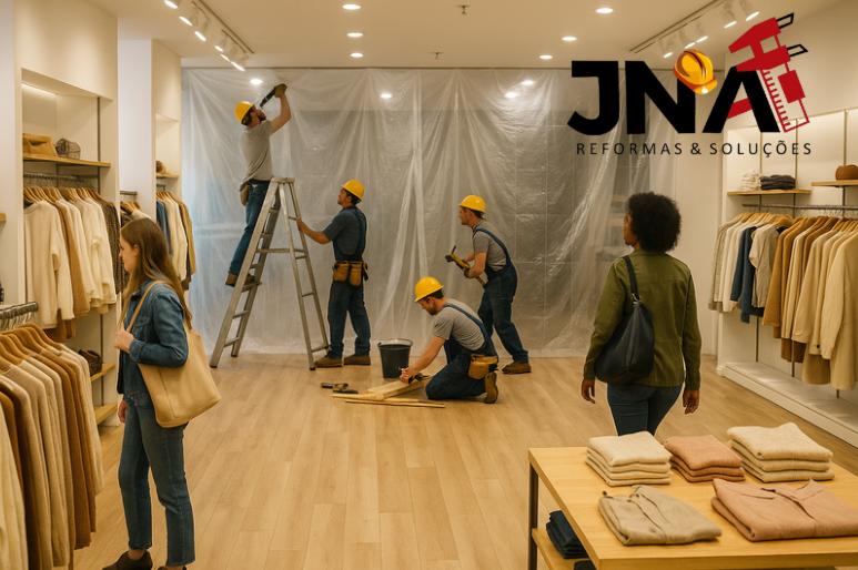 Reformas Rápidas e Eficientes em Lojas e Escritórios