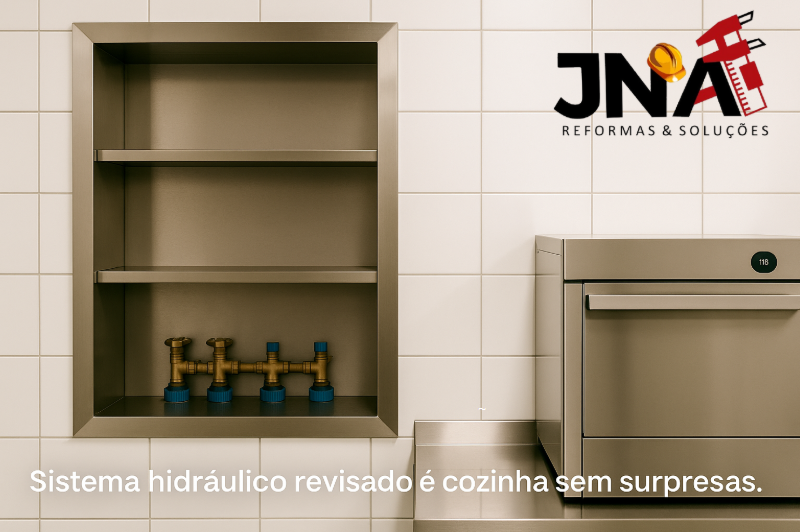 Slide 3 - Manutenção Hidráulica em Cozinhas Comerciais