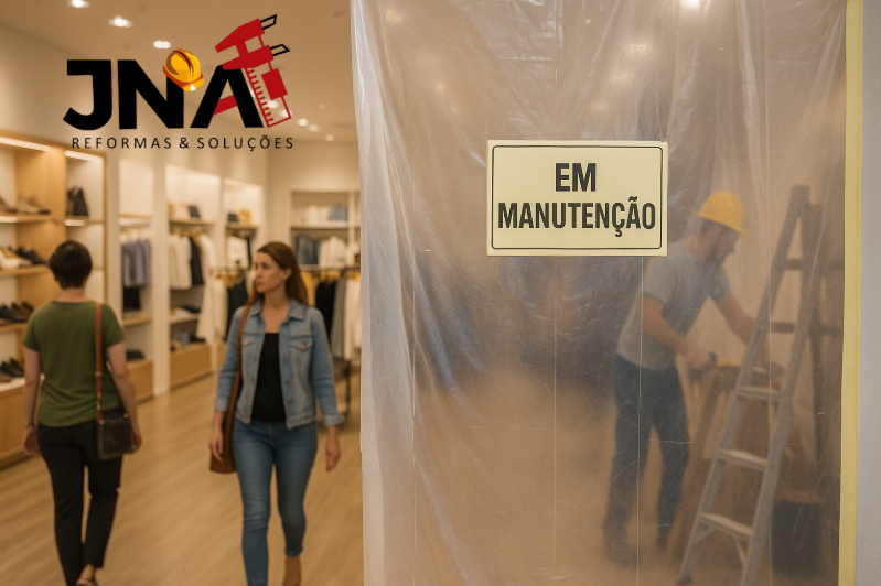 Slide 3 - Reformas Rápidas e Eficientes em Lojas e Escritórios