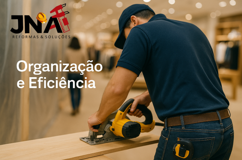 Slide 2 - Reformas Rápidas e Eficientes em Lojas e Escritórios