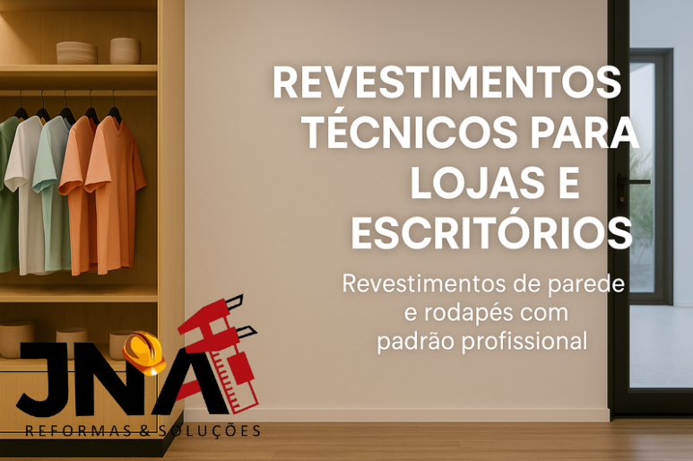 Slide 1 - Revestimentos Técnicos para Lojas e Escritórios